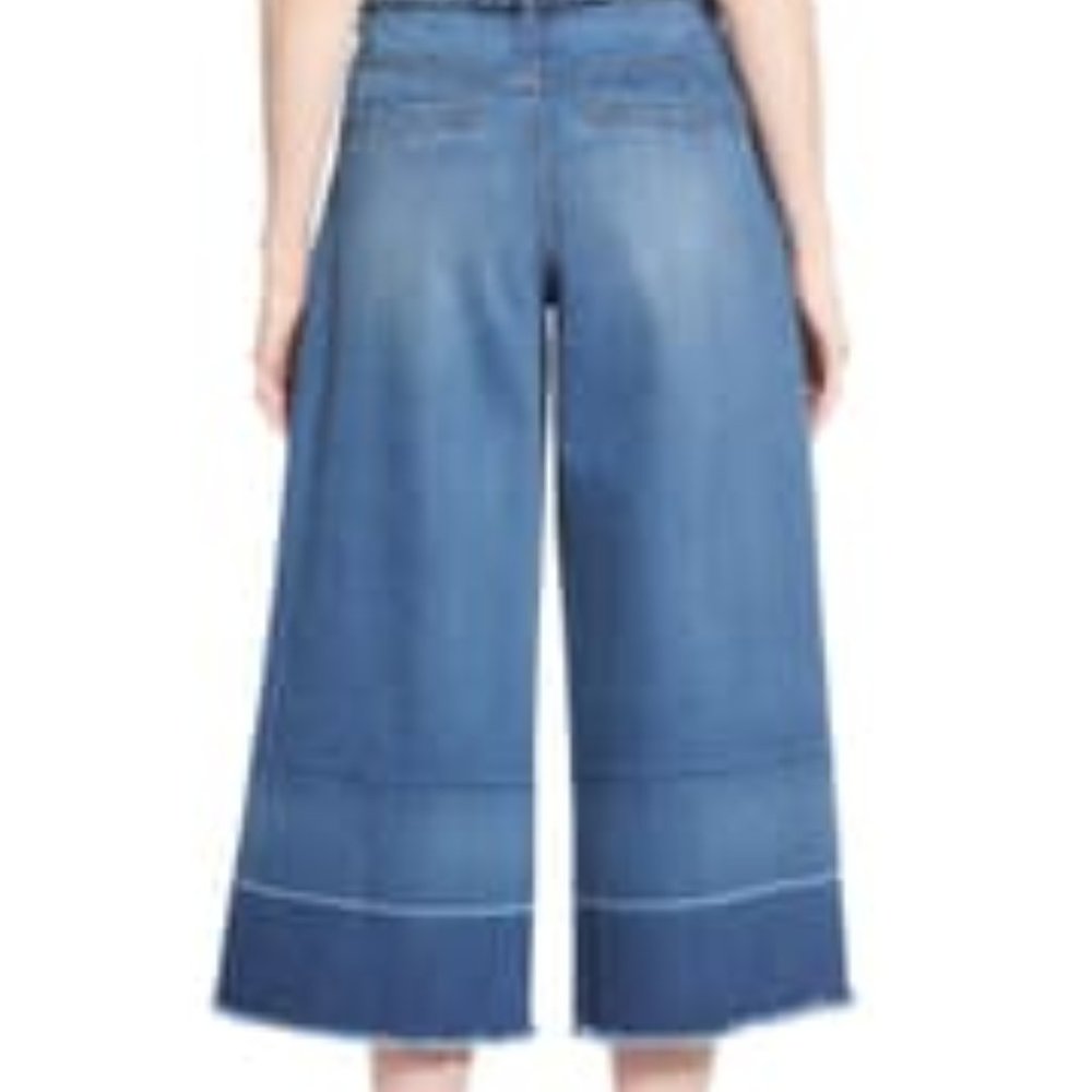 Olivia Palermo & Chelsea28 High Rise Denim Culotte - Picture 3 of 13